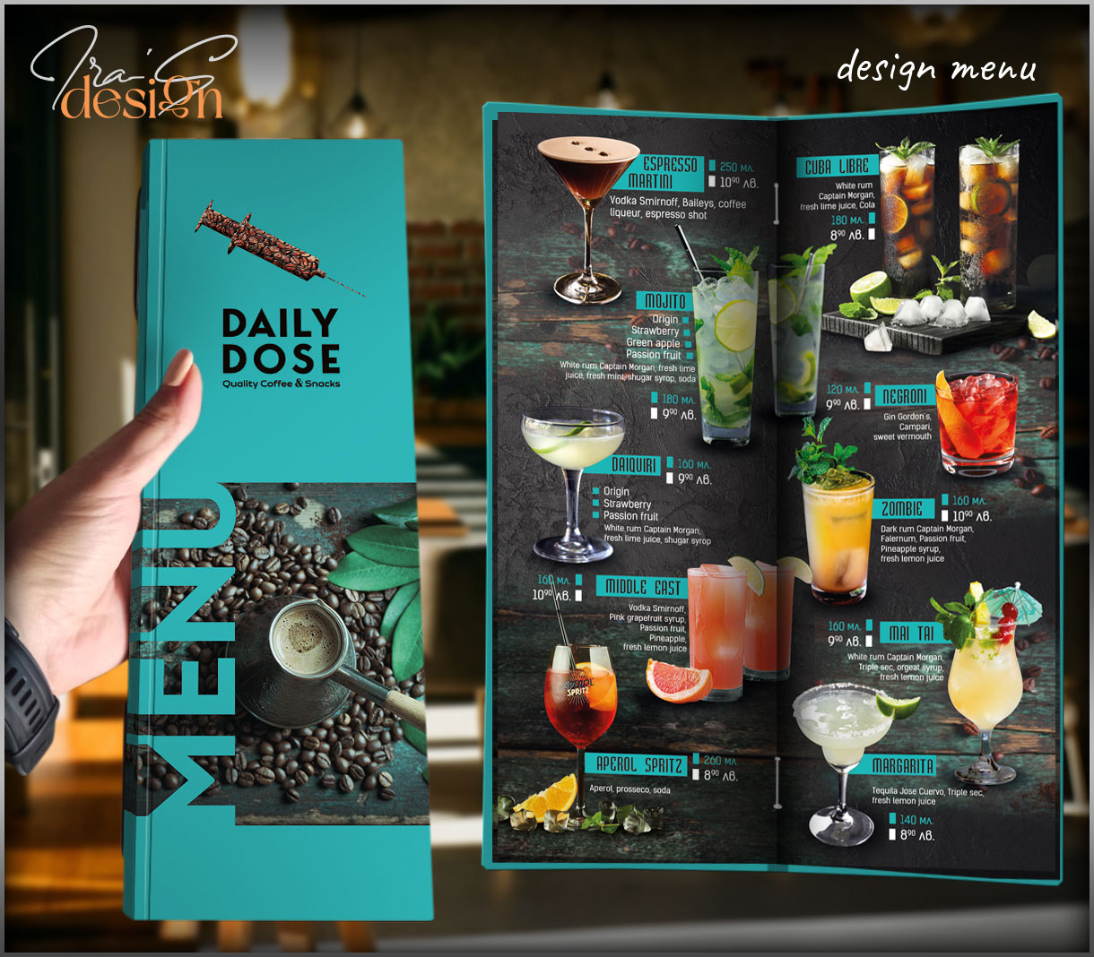 menu design